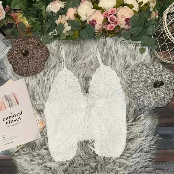 Fashion Nova Turks And Caicos Crochet Top - Ivory - Picture 4 of 7